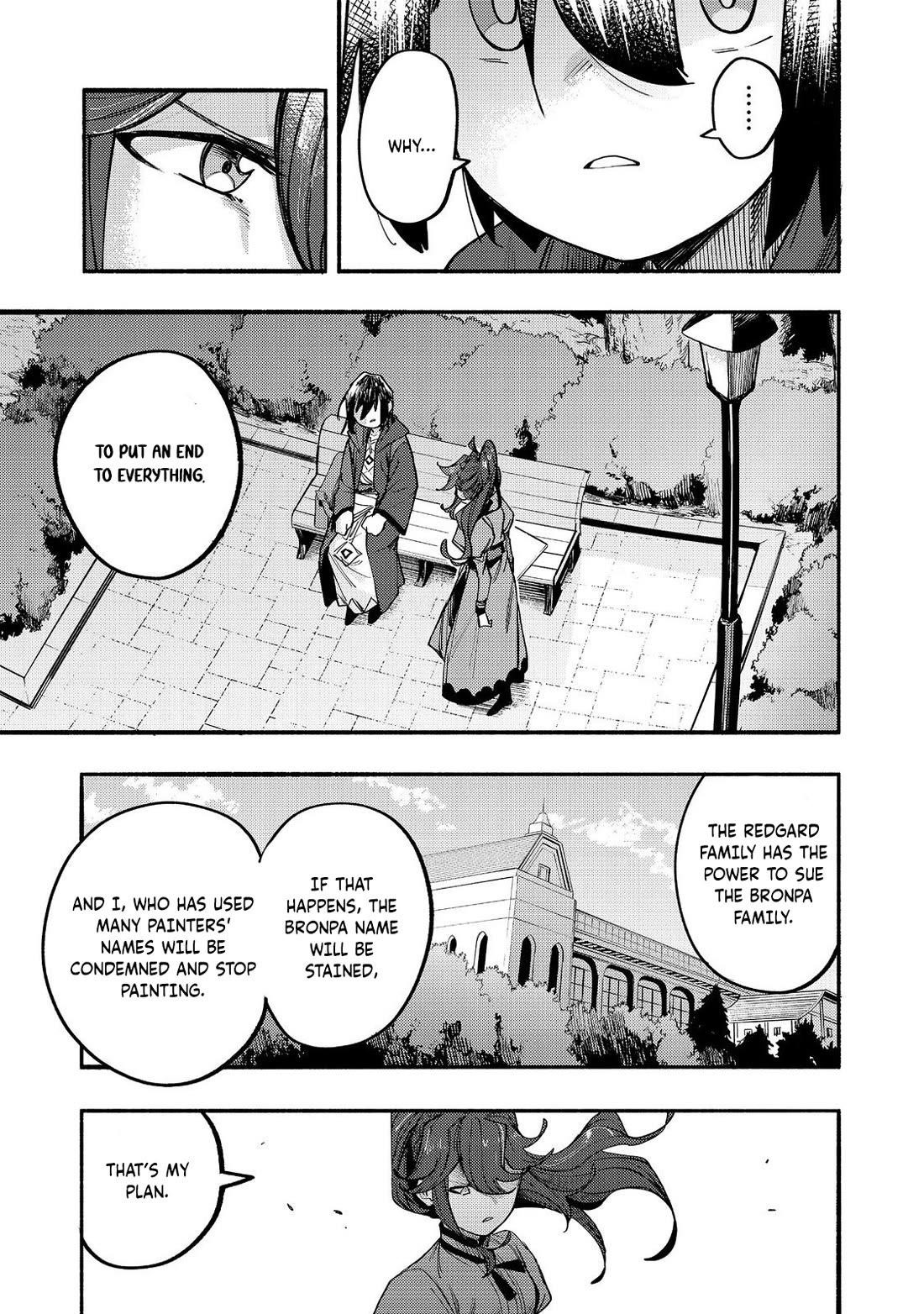 Kyou mo E ni Kaita Mochi ga Umai Chapter 41 - Page 24 in English