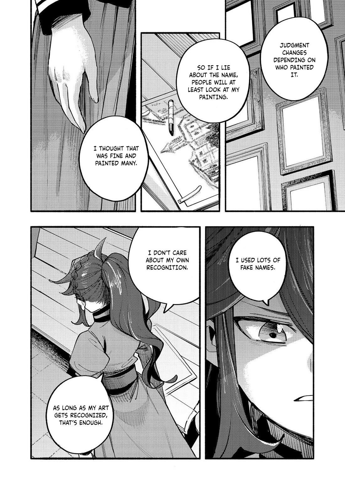 Kyou mo E ni Kaita Mochi ga Umai Chapter 41 - Page 27 in English