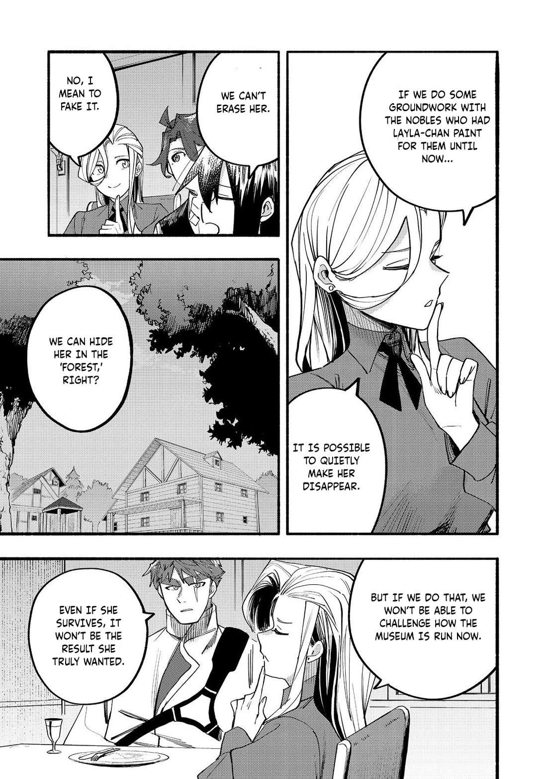 Kyou mo E ni Kaita Mochi ga Umai Chapter 41 - Page 36 in English