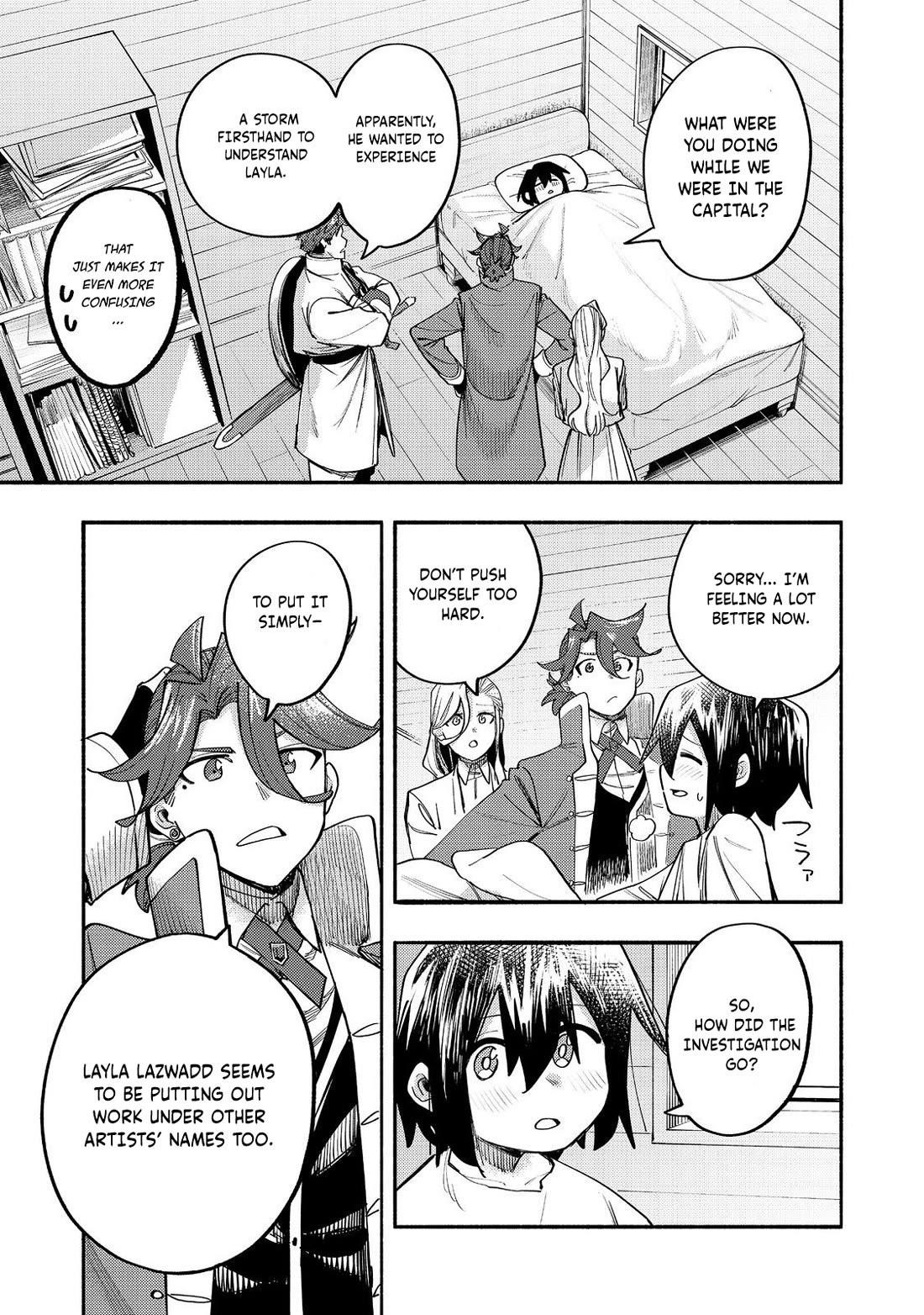Kyou mo E ni Kaita Mochi ga Umai Chapter 41 - Page 6 in English