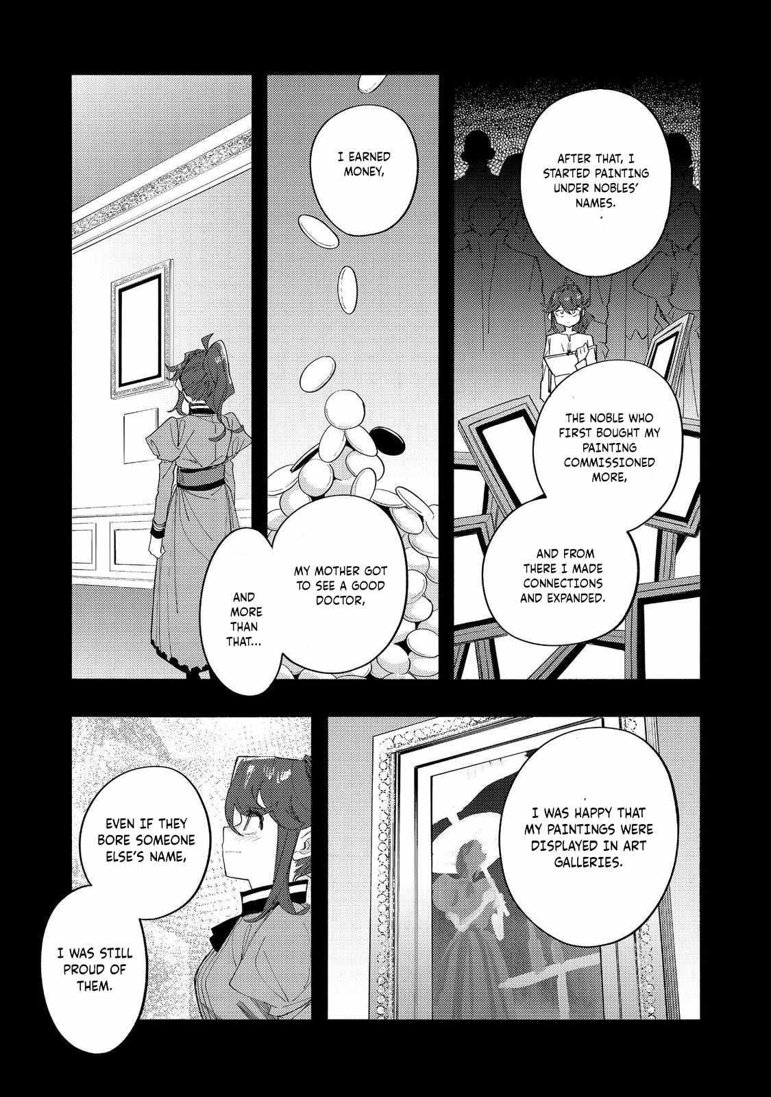 Kyou mo E ni Kaita Mochi ga Umai Chapter 42 - Page 29 in English