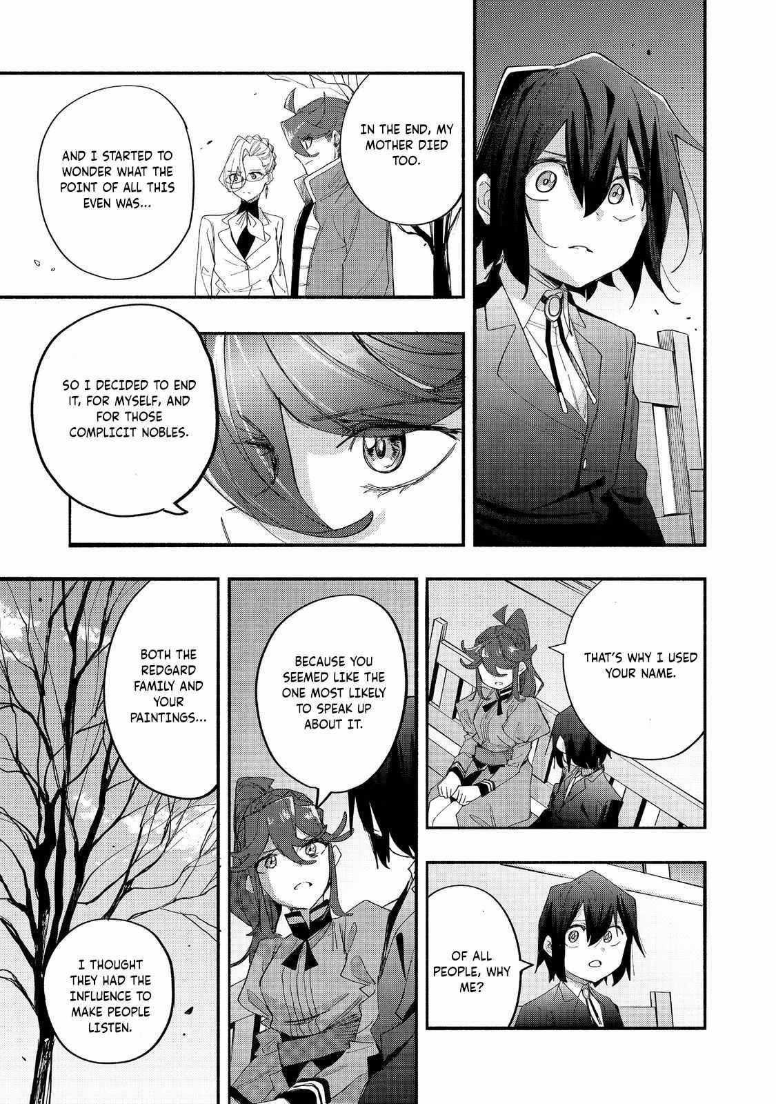 Kyou mo E ni Kaita Mochi ga Umai Chapter 42 - Page 31 in English