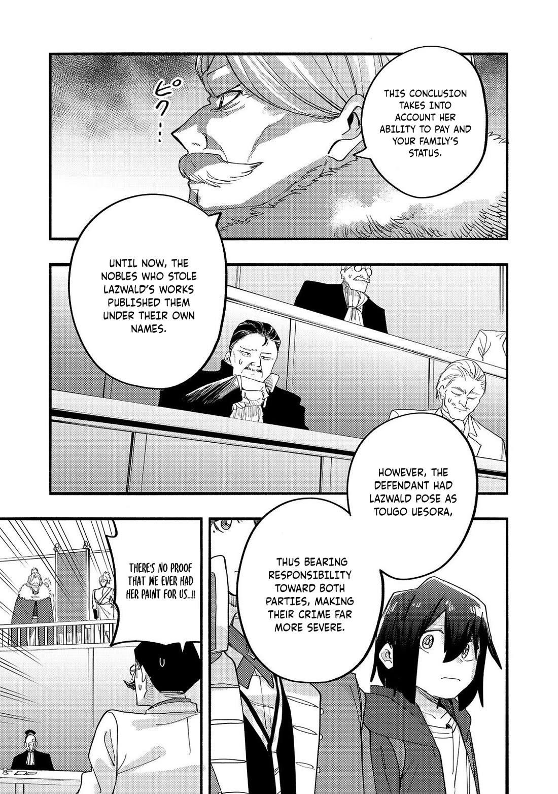 Kyou mo E ni Kaita Mochi ga Umai Chapter 43 - Page 22 in English