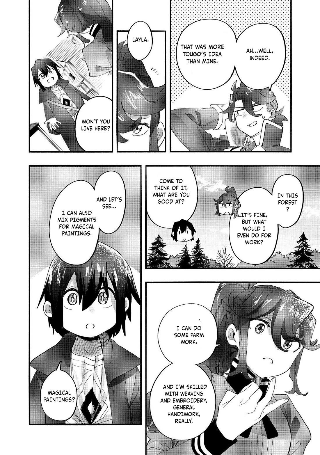 Kyou mo E ni Kaita Mochi ga Umai Chapter 43 - Page 39 in English