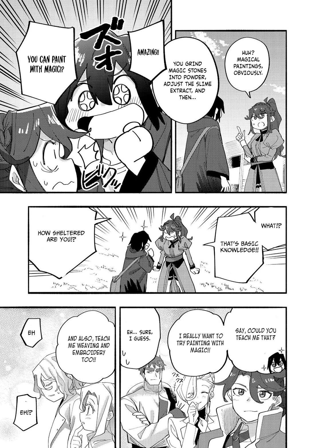 Kyou mo E ni Kaita Mochi ga Umai Chapter 43 - Page 40 in English