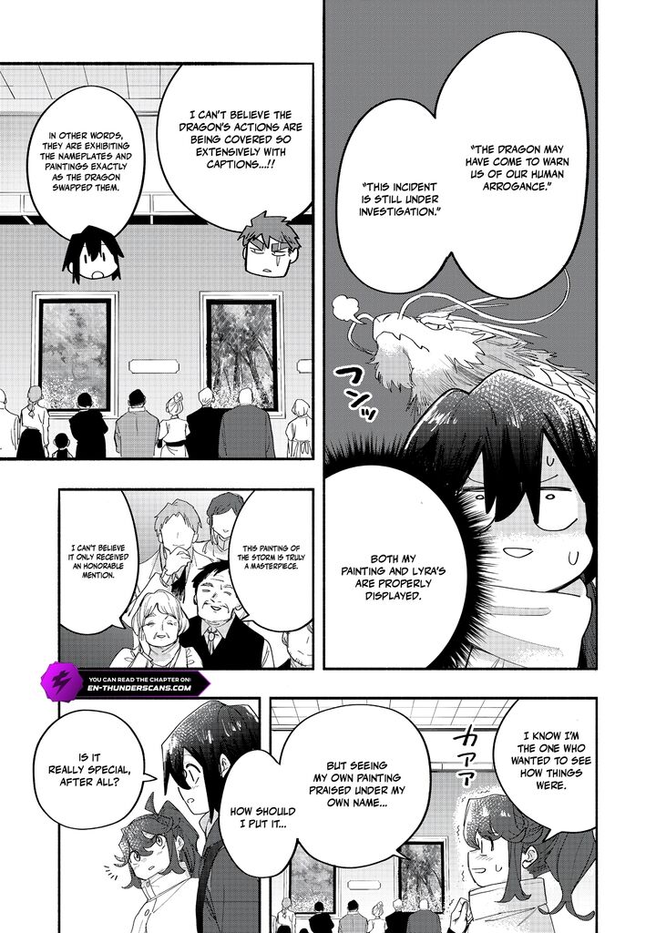 Kyou mo E ni Kaita Mochi ga Umai Chapter 44 - Page 25 in English
