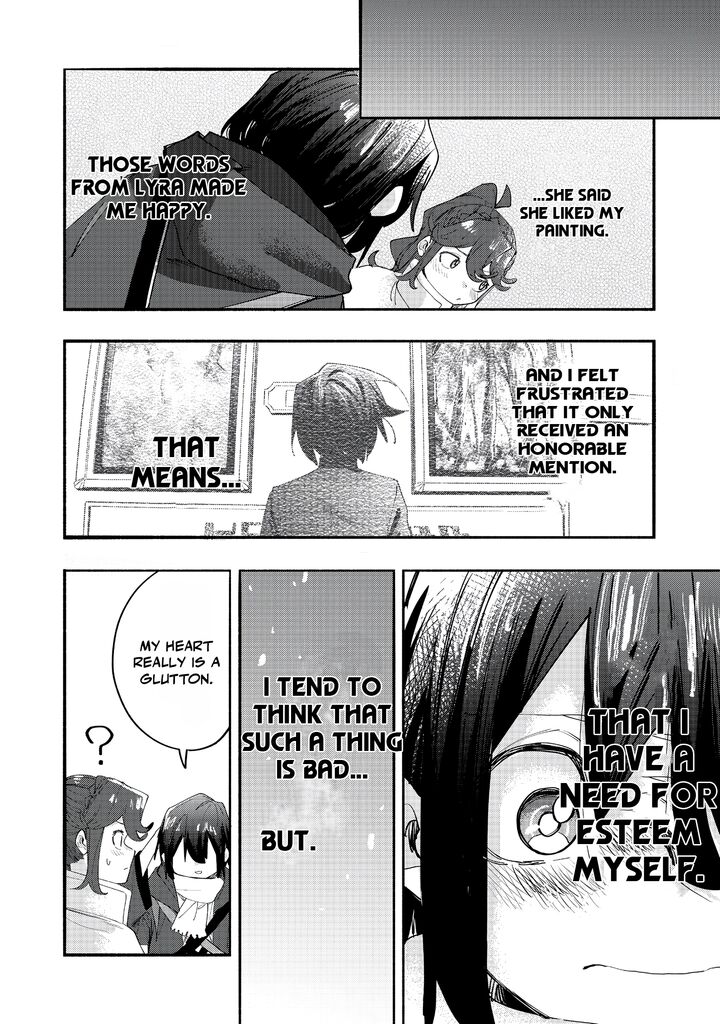 Kyou mo E ni Kaita Mochi ga Umai Chapter 44 - Page 32 in English