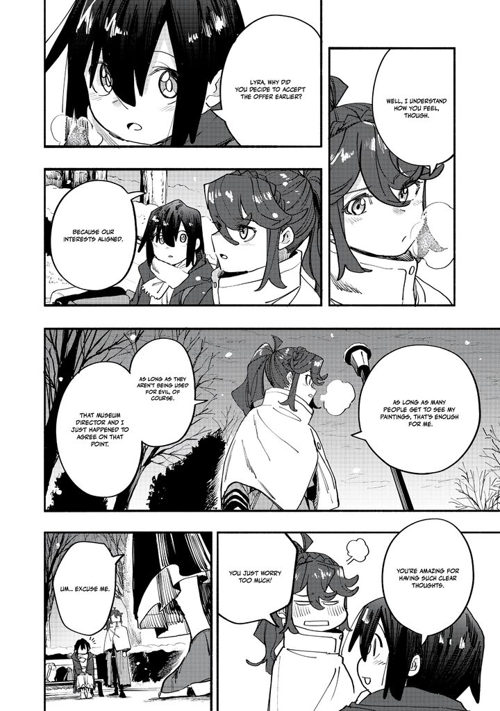 Kyou mo E ni Kaita Mochi ga Umai Chapter 45 - Page 14 in English
