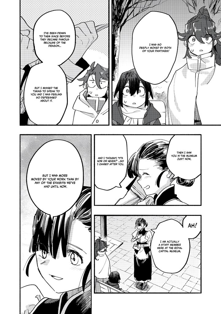 Kyou mo E ni Kaita Mochi ga Umai Chapter 45 - Page 16 in English