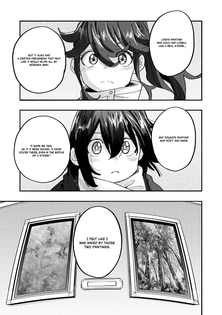 Kyou mo E ni Kaita Mochi ga Umai Chapter 45 - Page 17 in English