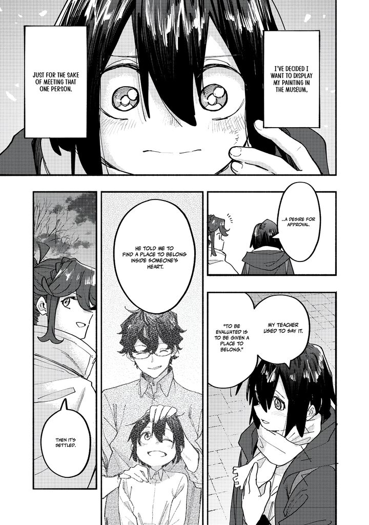 Kyou mo E ni Kaita Mochi ga Umai Chapter 45 - Page 23 in English