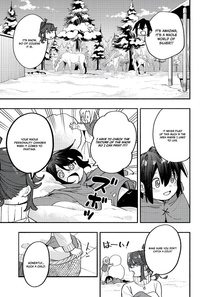 Kyou mo E ni Kaita Mochi ga Umai Chapter 45 - Page 29 in English