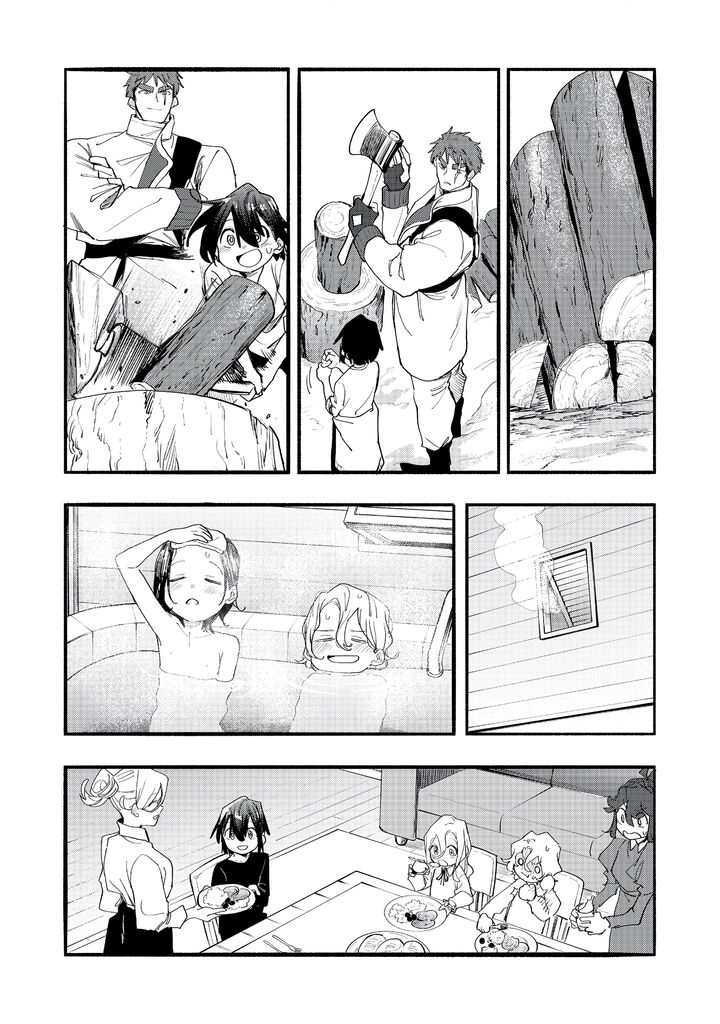Kyou mo E ni Kaita Mochi ga Umai Chapter 46 - Page 12 in English