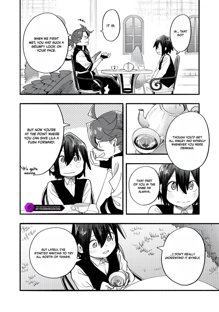 Kyou mo E ni Kaita Mochi ga Umai Chapter 46 - Page 20 in English