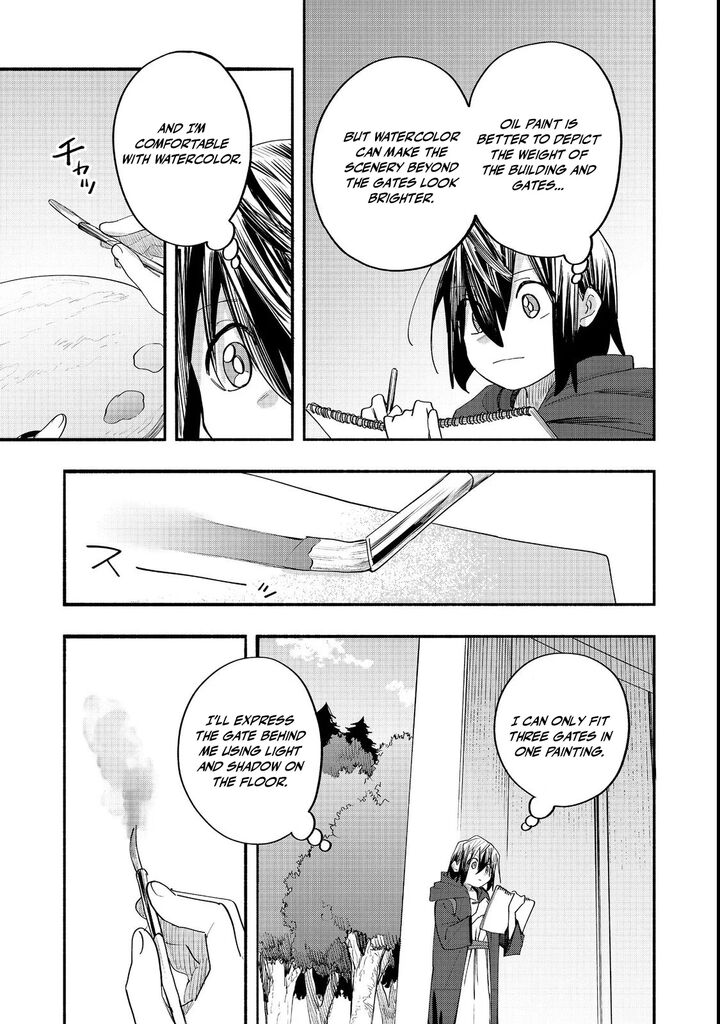 Kyou mo E ni Kaita Mochi ga Umai Chapter 49 - Page 31 in English