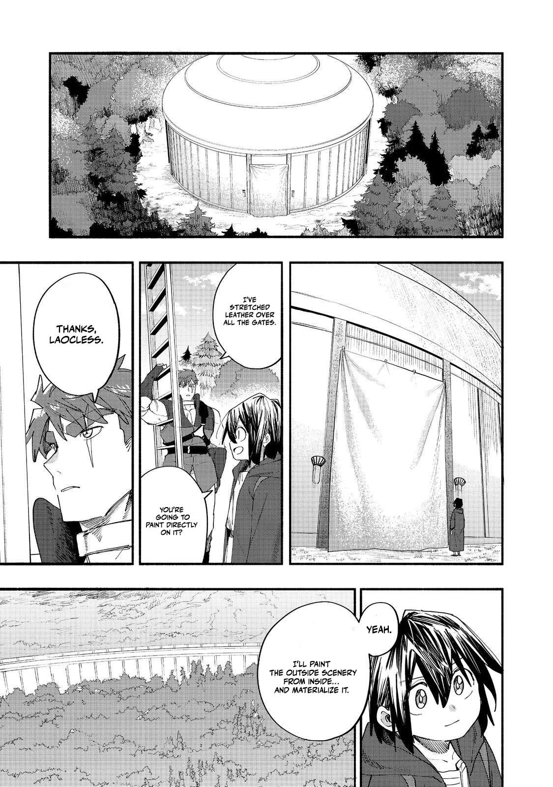 Kyou mo E ni Kaita Mochi ga Umai Chapter 50 - Page 13 in English