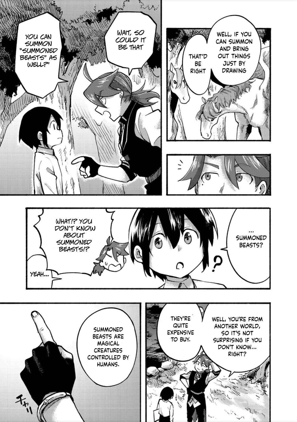 Kyou mo E ni Kaita Mochi ga Umai Chapter 6 - Page 21 in English