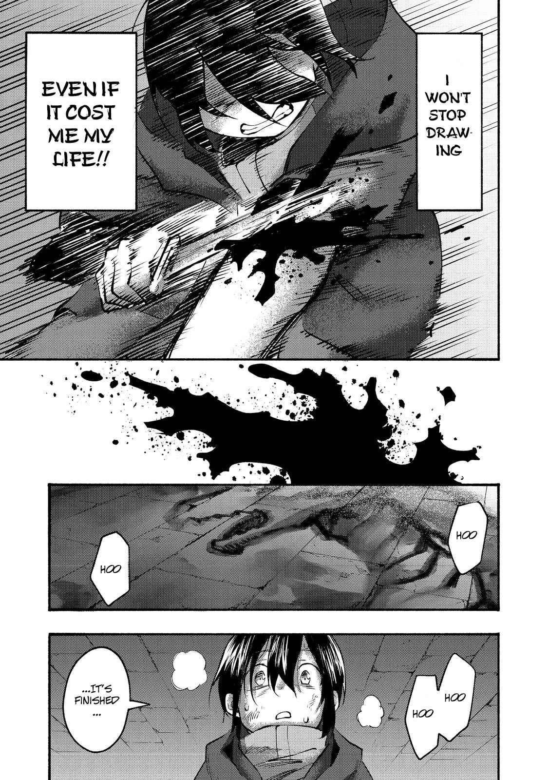 Kyou mo E ni Kaita Mochi ga Umai Chapter 7 - Page 37 in English