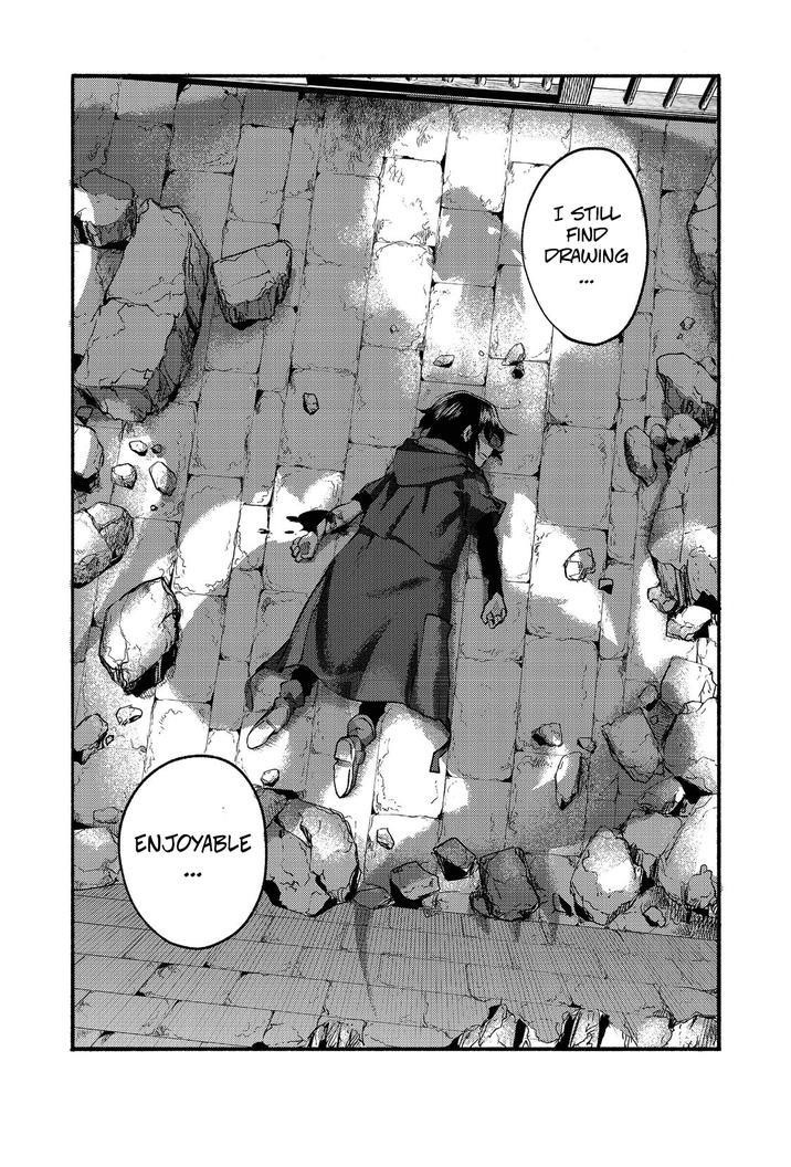 Kyou mo E ni Kaita Mochi ga Umai Chapter 7 - Page 48 in English