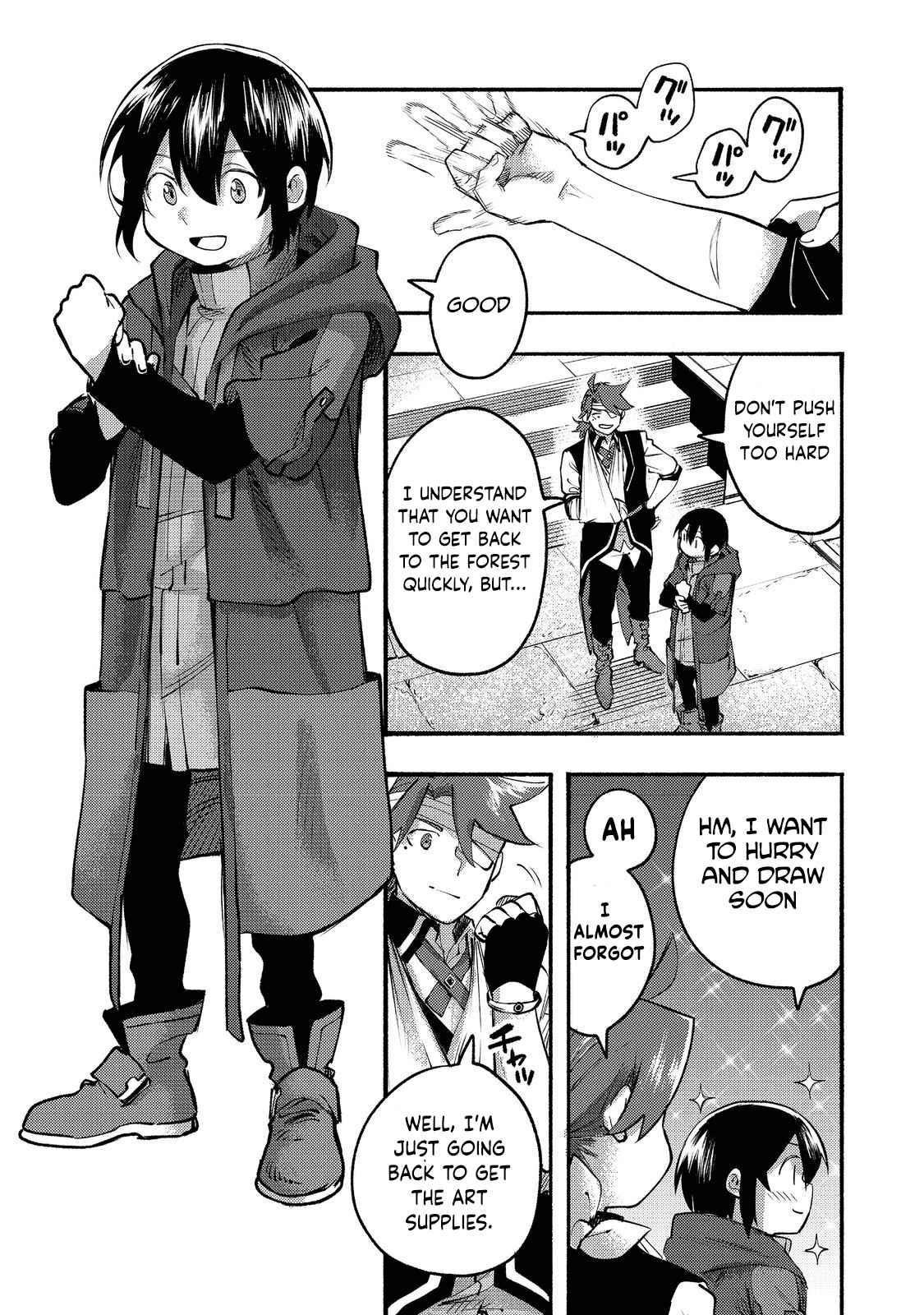 Kyou mo E ni Kaita Mochi ga Umai Chapter 8 - Page 15 in English
