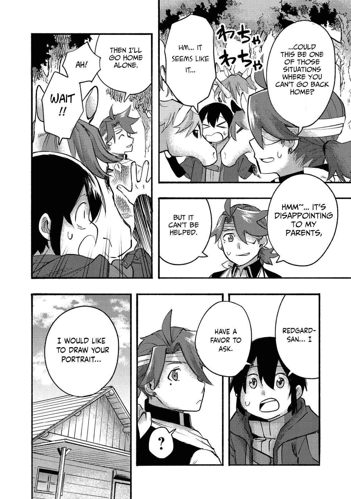 Kyou mo E ni Kaita Mochi ga Umai Chapter 8 - Page 20 in English
