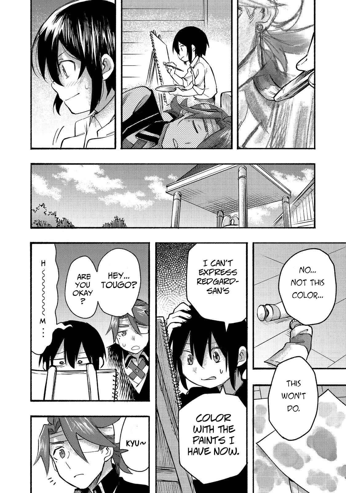 Kyou mo E ni Kaita Mochi ga Umai Chapter 8 - Page 26 in English