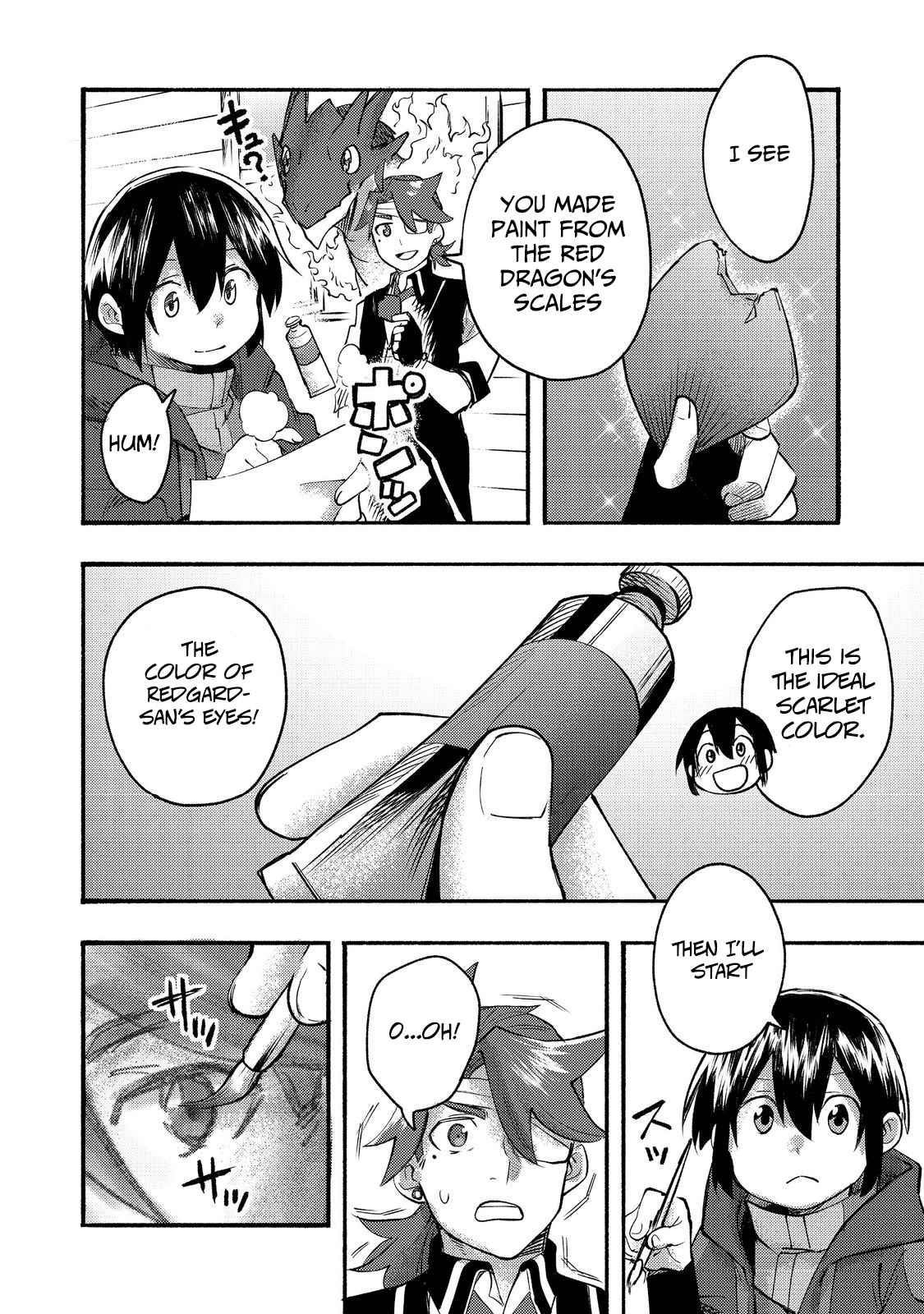 Kyou mo E ni Kaita Mochi ga Umai Chapter 8 - Page 28 in English