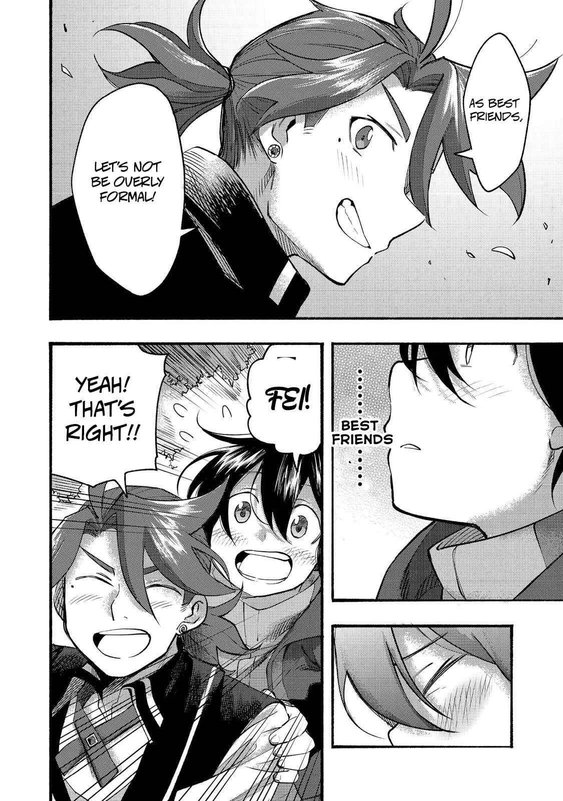 Kyou mo E ni Kaita Mochi ga Umai Chapter 8 - Page 34 in English