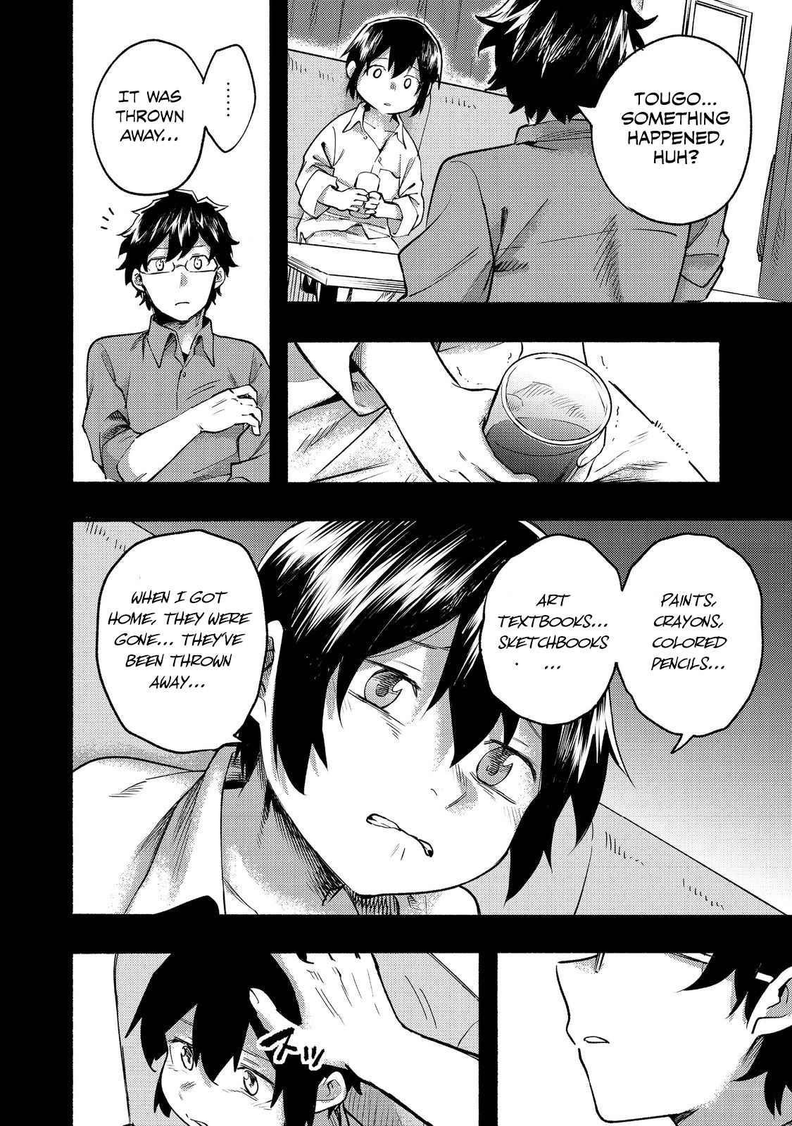 Kyou mo E ni Kaita Mochi ga Umai Chapter 9 - Page 11 in English
