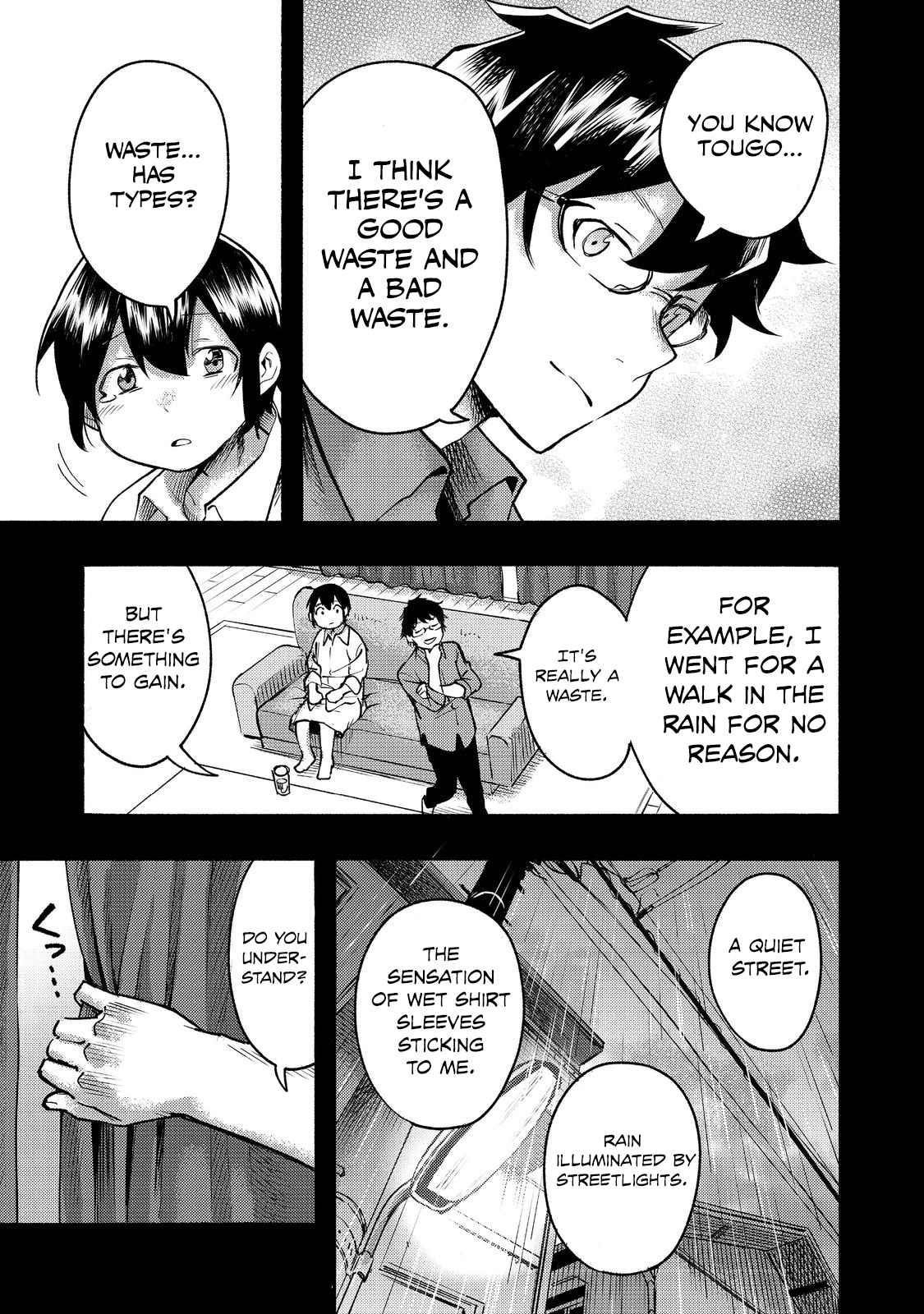 Kyou mo E ni Kaita Mochi ga Umai Chapter 9 - Page 14 in English