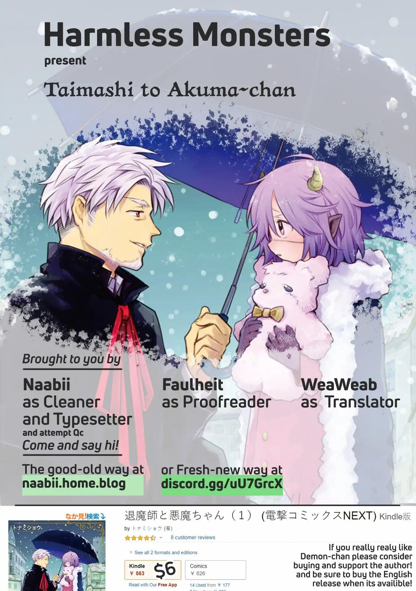 Taimashi to Akuma-chan Chapter 13.7 - Page 4 in English
