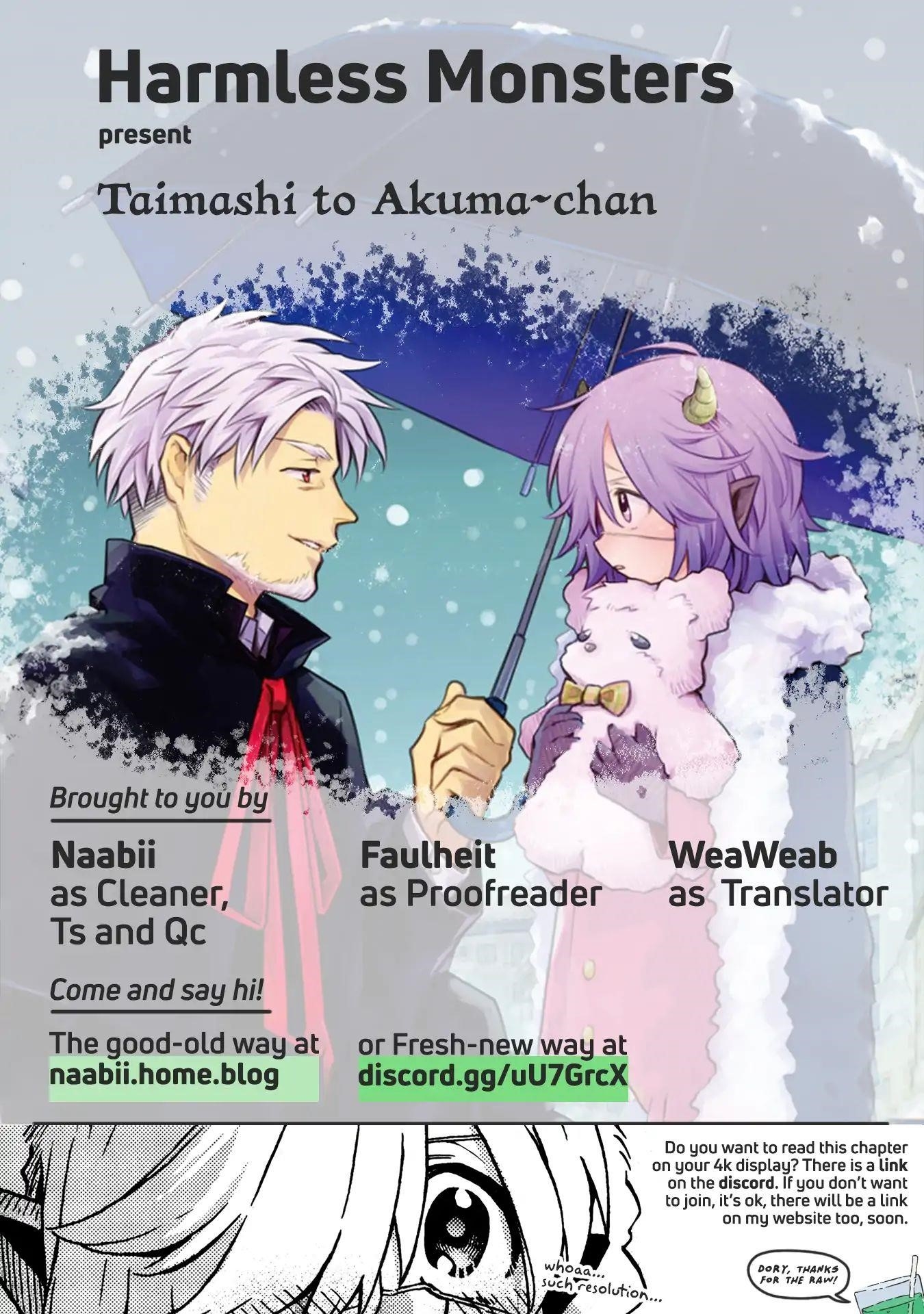 Taimashi to Akuma-chan Chapter 14 - Page 10 in English