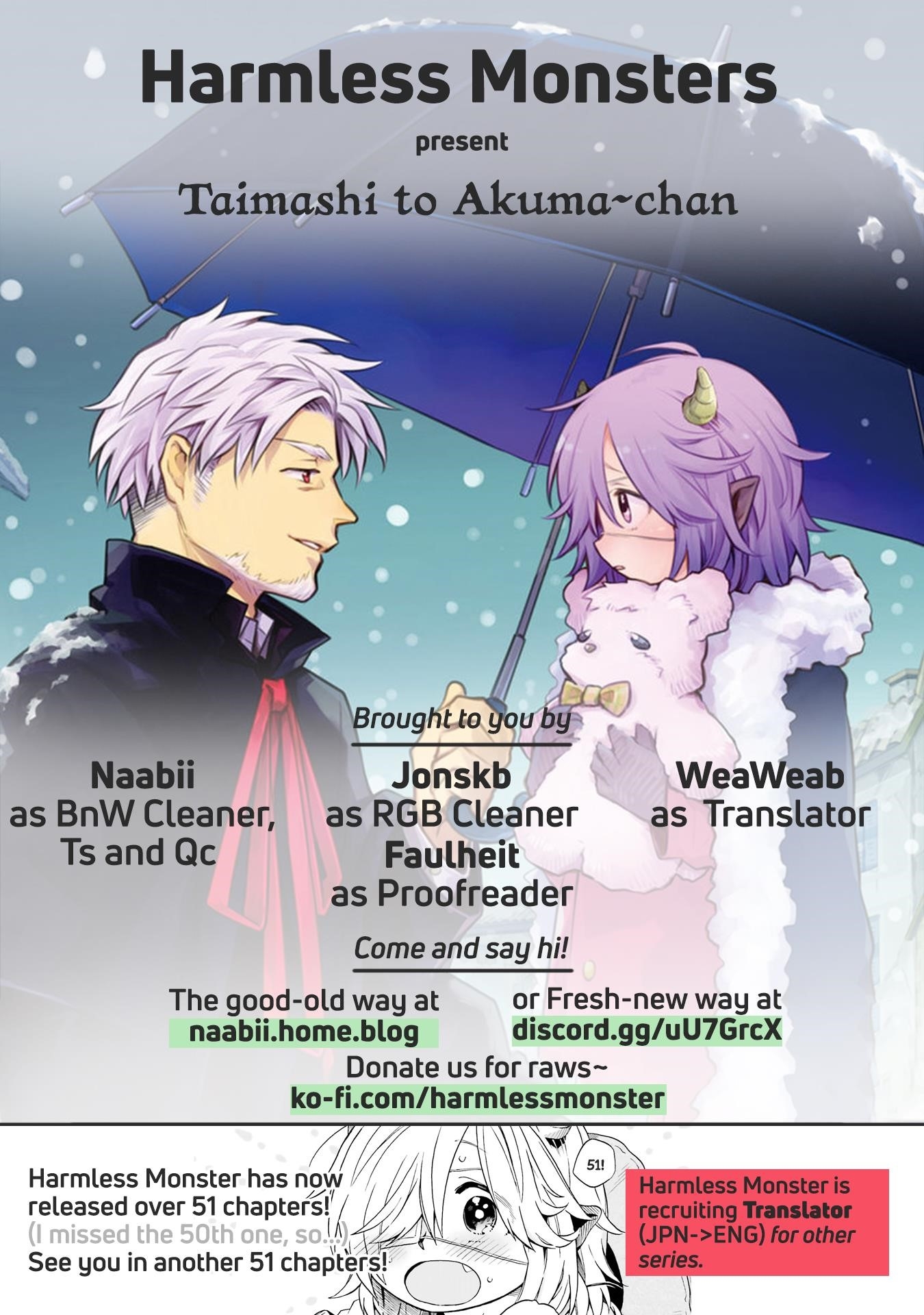 Taimashi to Akuma-chan Chapter 20 - Page 10 in English