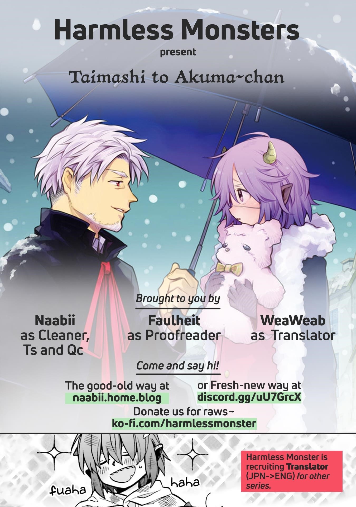 Taimashi to Akuma-chan Chapter 21 - Page 9 in English