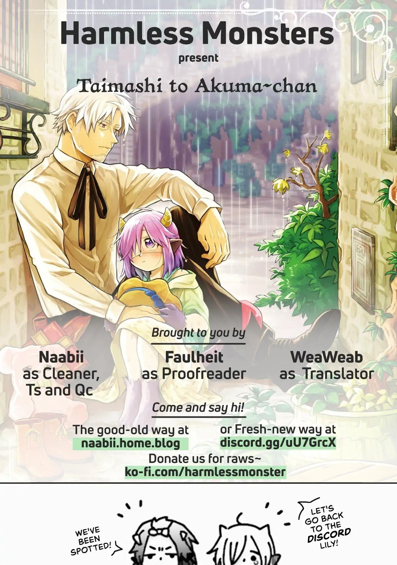 Taimashi to Akuma-chan Chapter 24 - Page 12 in English