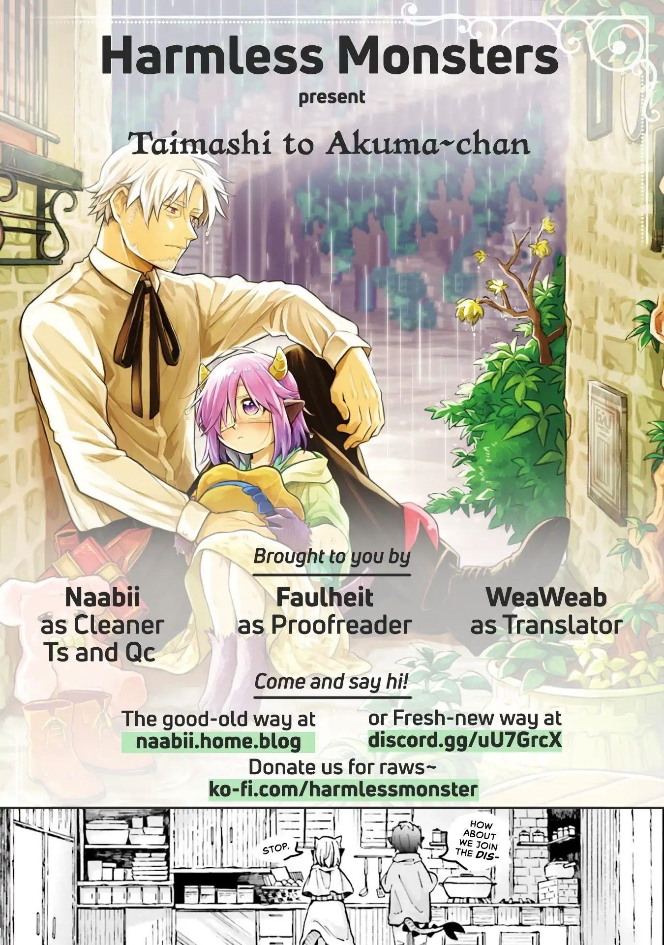 Taimashi to Akuma-chan Chapter 25 - Page 11 in English