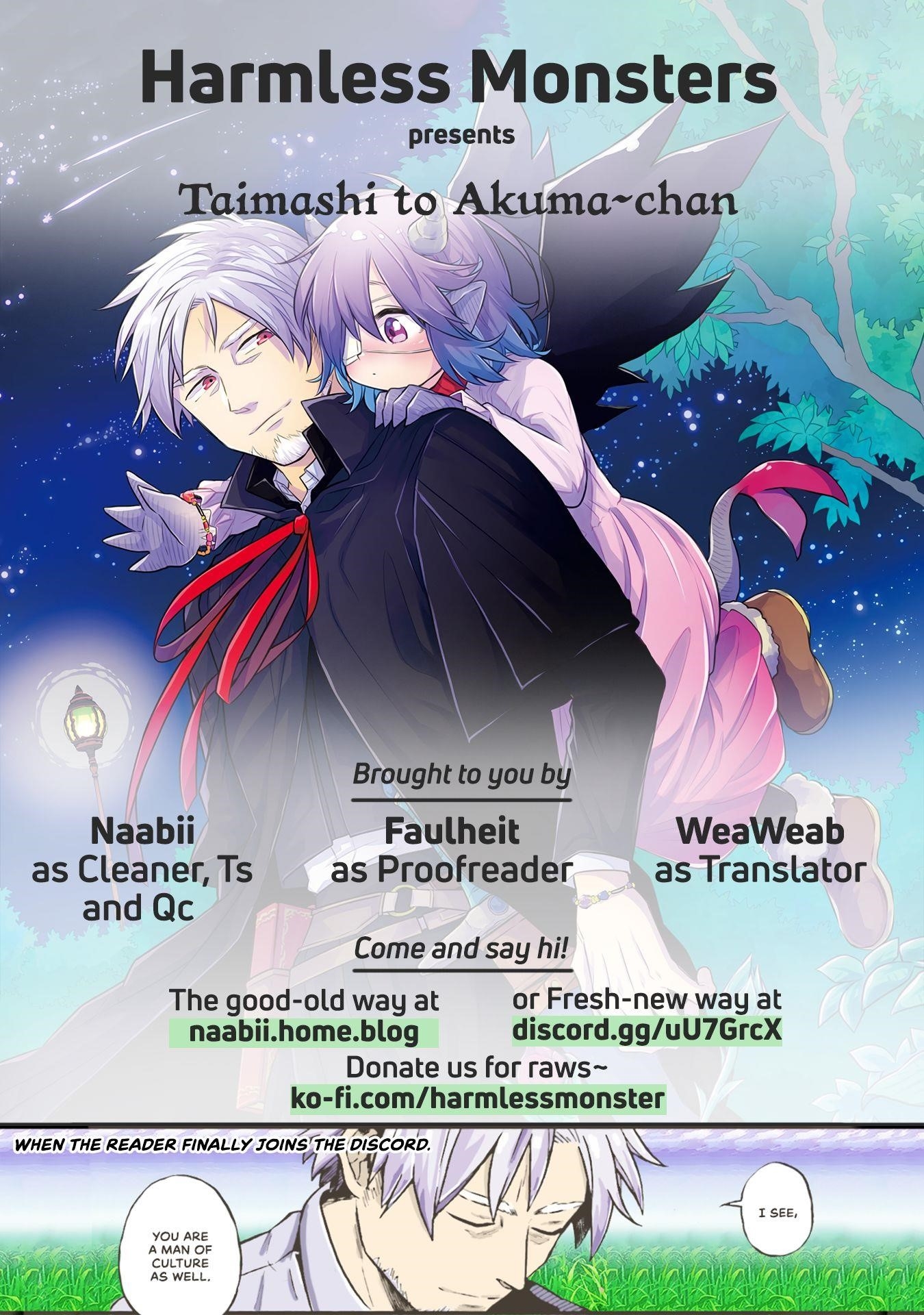 Taimashi to Akuma-chan Chapter 35 - Page 11 in English