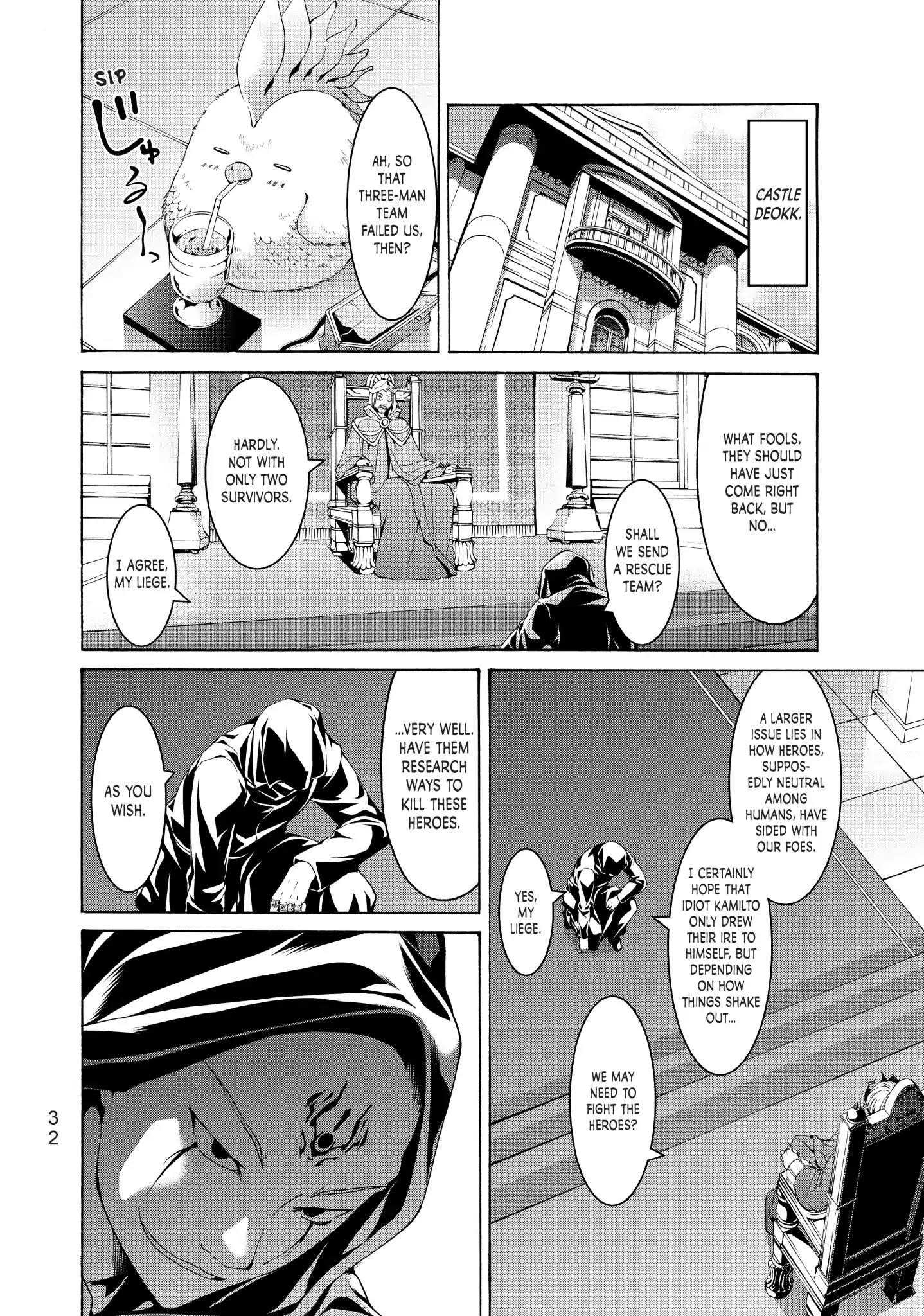 100 man no Inochi no Ue ni Ore wa Tatte Iru Chapter 10 - Page 33 in English