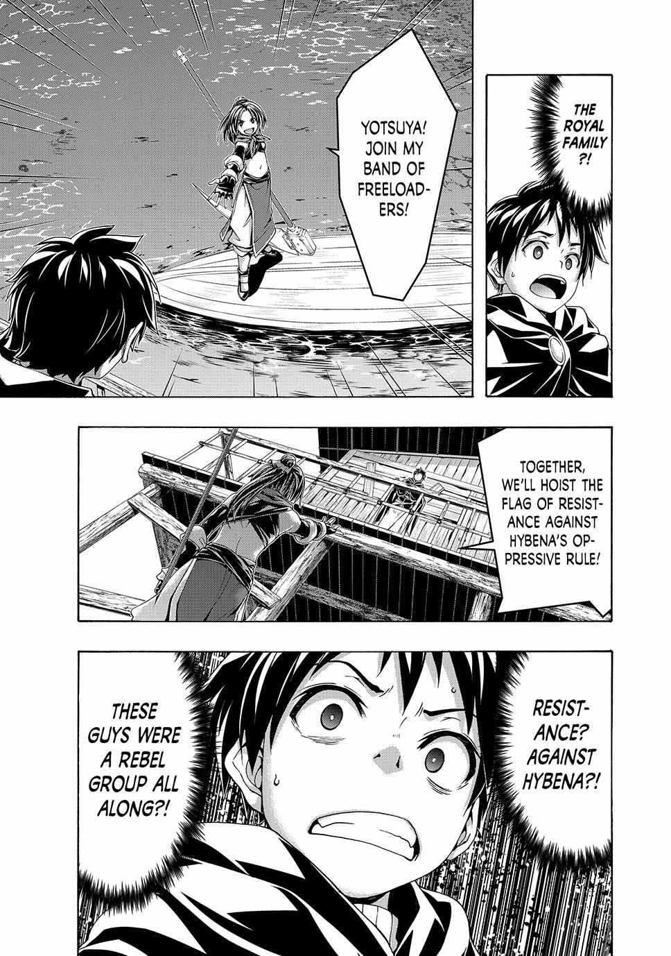100 man no Inochi no Ue ni Ore wa Tatte Iru Chapter 111 - Page 34 in English