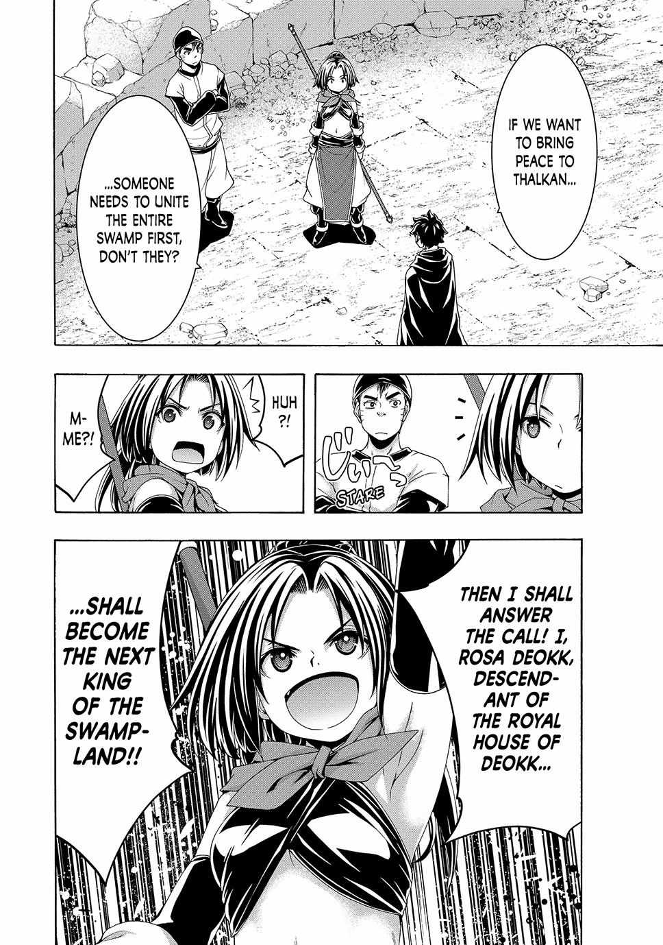 100 man no Inochi no Ue ni Ore wa Tatte Iru Chapter 112 - Page 36 in English