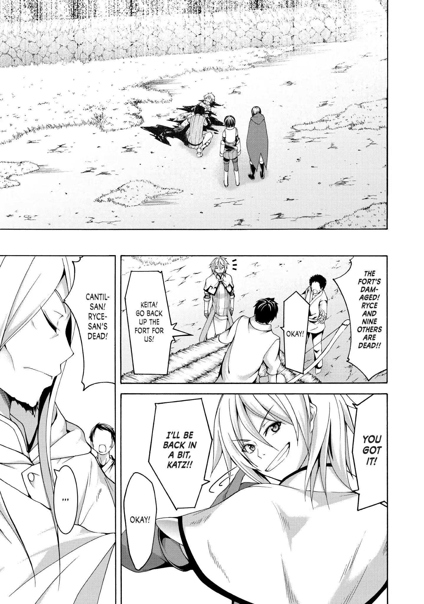 100 man no Inochi no Ue ni Ore wa Tatte Iru Chapter 17 - Page 35 in English