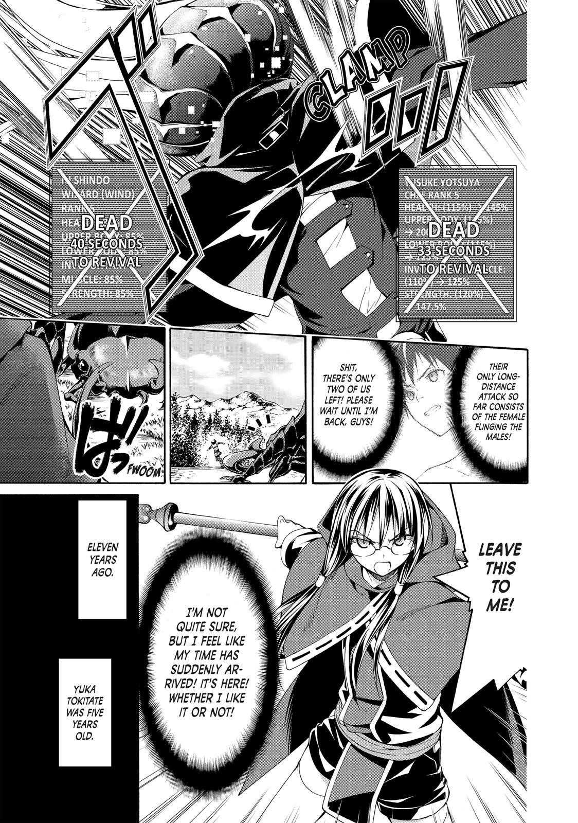 100 man no Inochi no Ue ni Ore wa Tatte Iru Chapter 2 - Page 37 in English