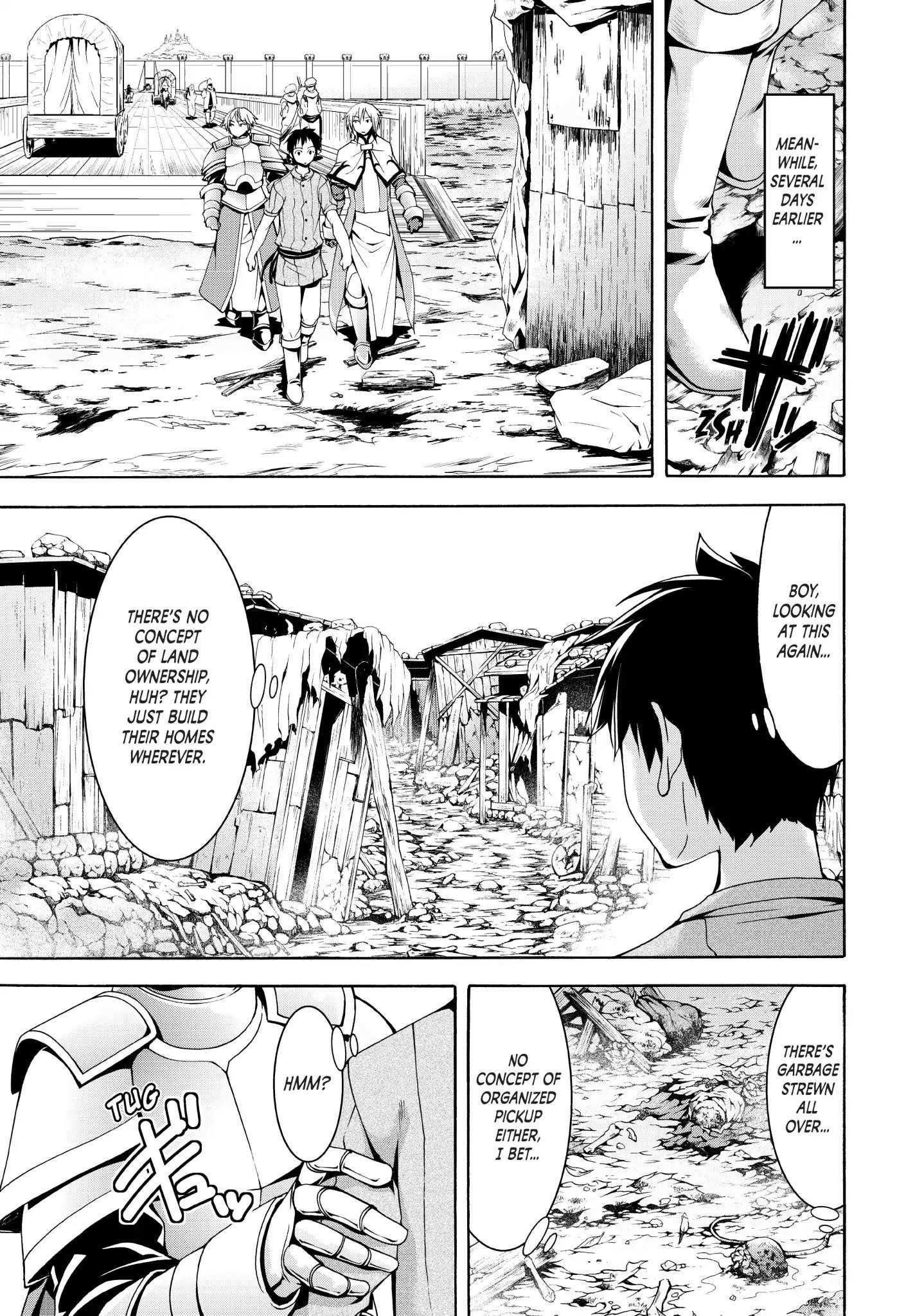 100 man no Inochi no Ue ni Ore wa Tatte Iru Chapter 28 - Page 35 in English