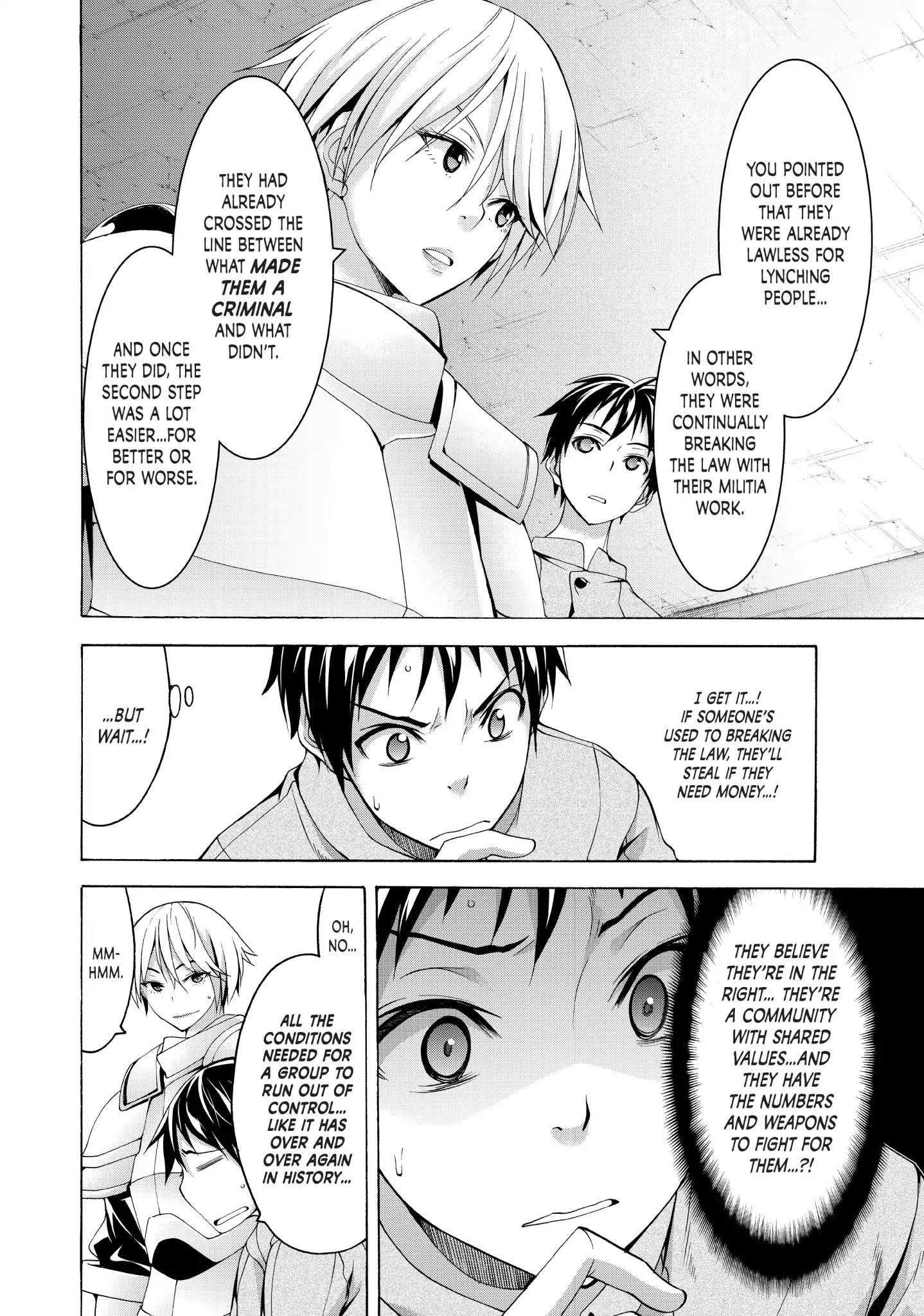 100 man no Inochi no Ue ni Ore wa Tatte Iru Chapter 29 - Page 20 in English