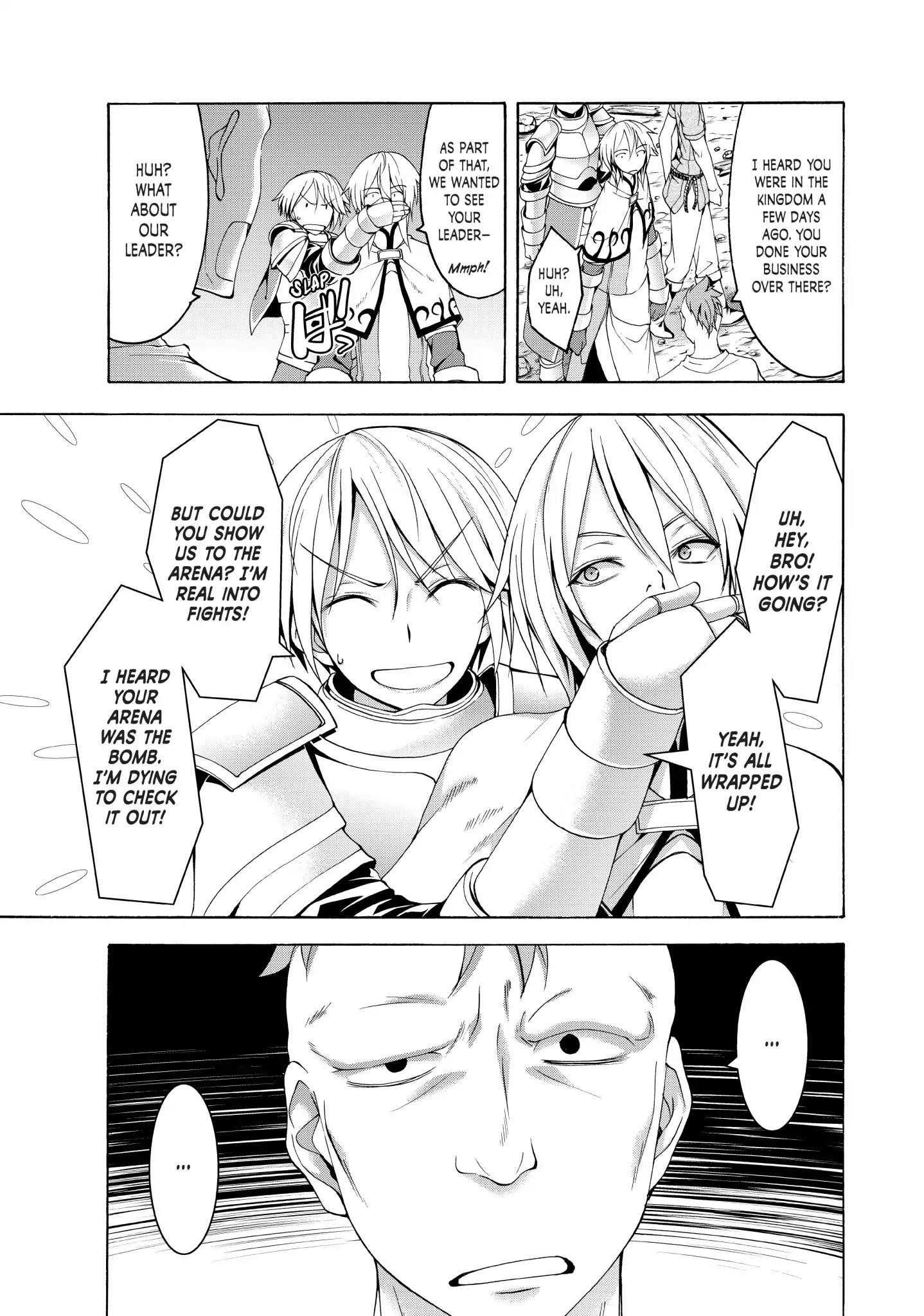 100 man no Inochi no Ue ni Ore wa Tatte Iru Chapter 29 - Page 23 in English