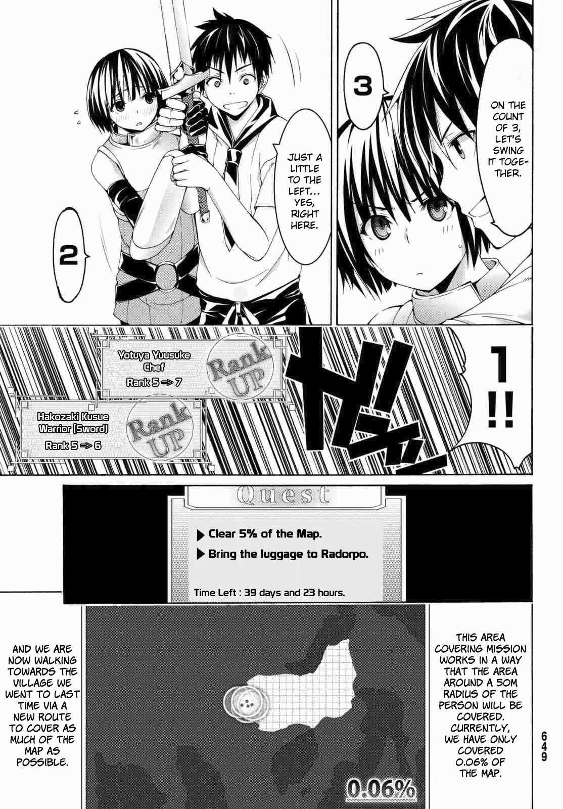 100 man no Inochi no Ue ni Ore wa Tatte Iru Chapter 3.1 - Page 10 in English