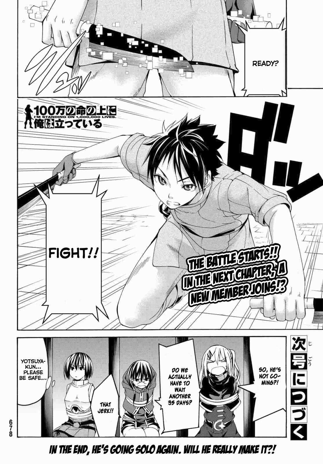 100 man no Inochi no Ue ni Ore wa Tatte Iru Chapter 3.2 - Page 22 in English