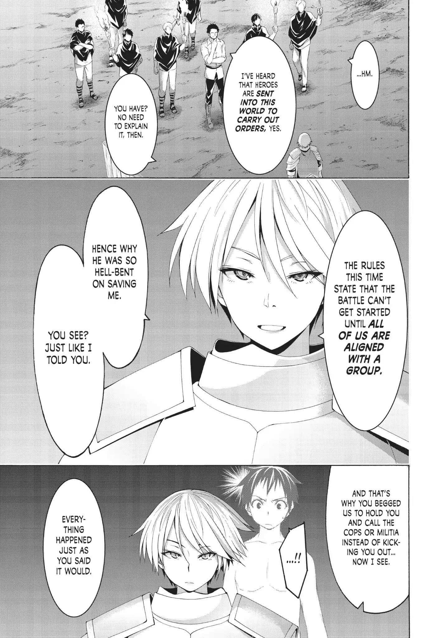 100 man no Inochi no Ue ni Ore wa Tatte Iru Chapter 32 - Page 21 in English