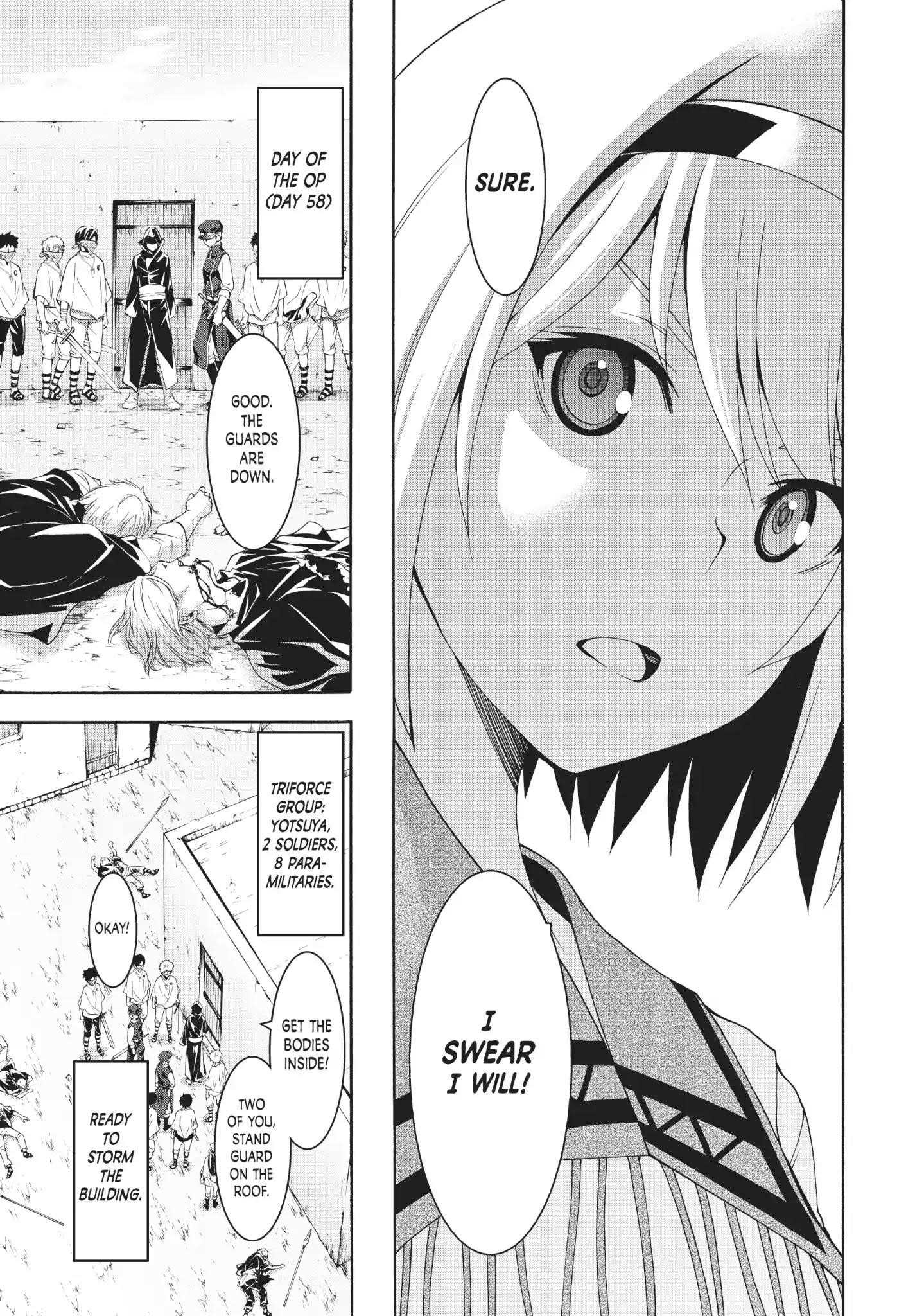 100 man no Inochi no Ue ni Ore wa Tatte Iru Chapter 33 - Page 29 in English