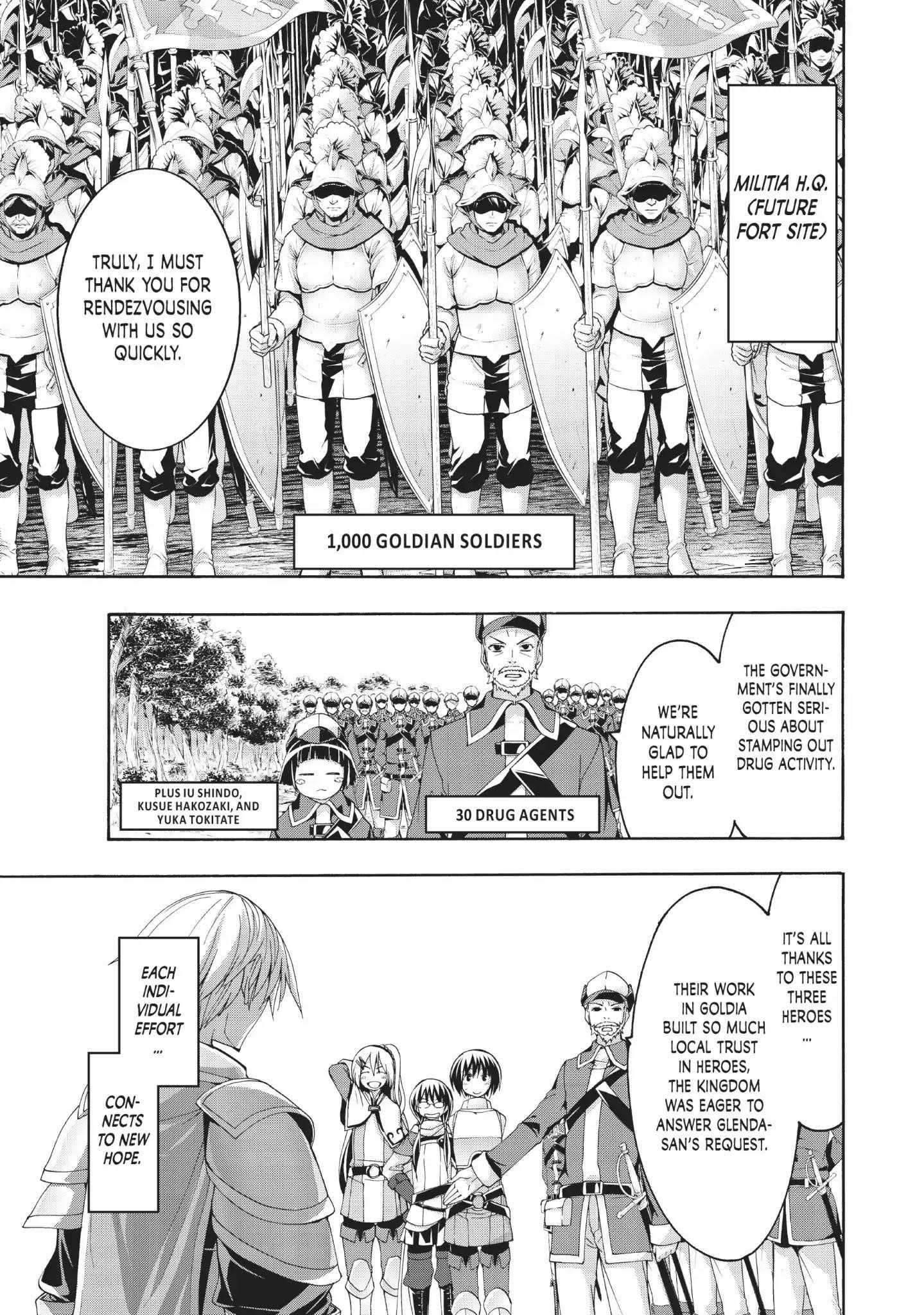 100 man no Inochi no Ue ni Ore wa Tatte Iru Chapter 36 - Page 18 in English